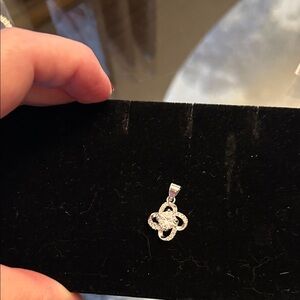 Nordstrom Elegant Silver Pendant without Necklace, new in box, retired.